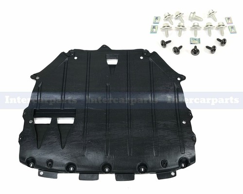 Undertray under engine cover - undertray,