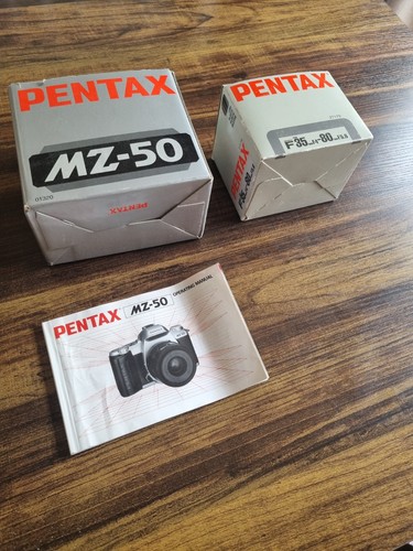 Pentax 35mm film slr - mz-50,