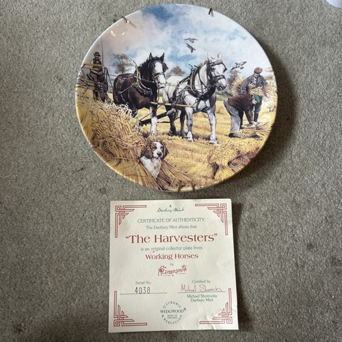 Danbury mint working horses - danbury,