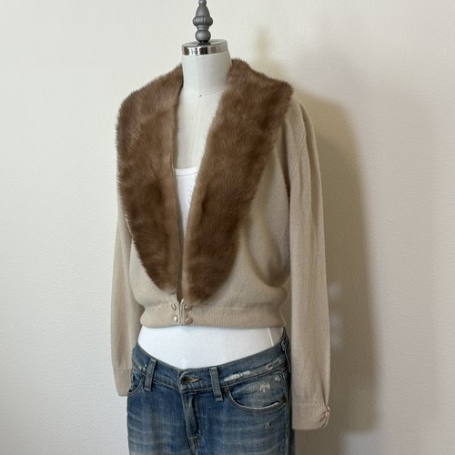 Vintage cashmere mink - 50's,