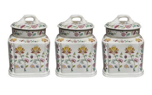 Minton tea coffee sugar jar - sugar,