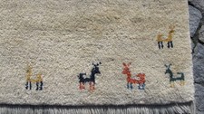 Vintage handmade gabbeh - handmade, rug