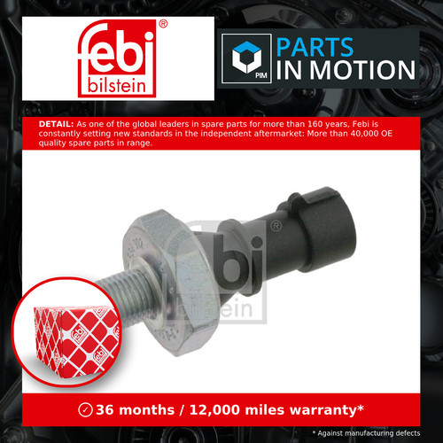 Oil pressure switch fits - pressure,