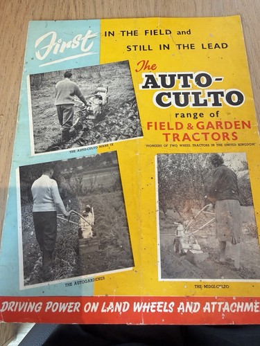 Auto culto garden tracter - auto,