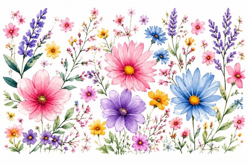 Floral wildflower uv - 4x,