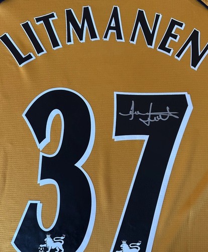 Jari litmanen signed - jari, liverpool