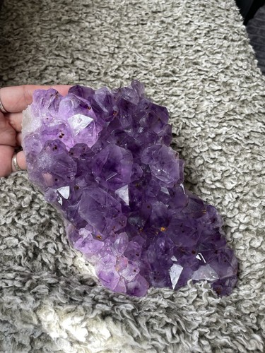 Large amethyst cluster - large,