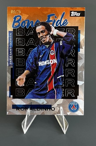 Ronaldinho topps 2026 bona - ronaldinho,