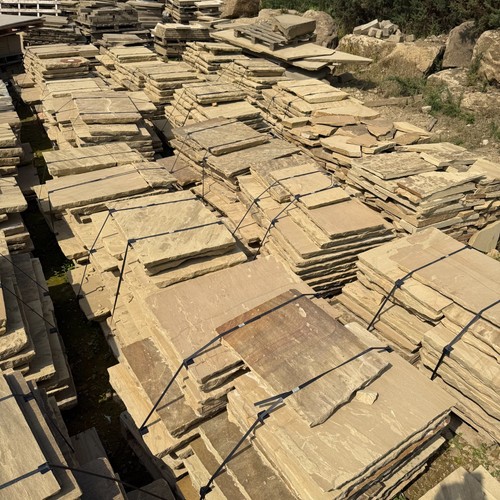 Yorkshire stone riven - riven, paving