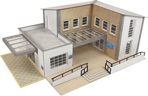 Scale municipal building - oo/ho,