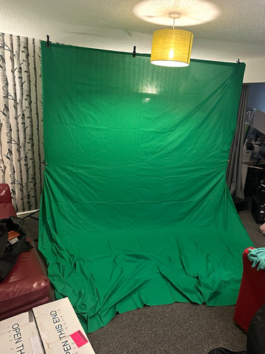 Green screen stand 6x6 - green, stand/6x6