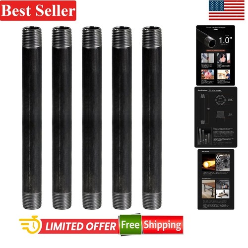 Inch black steel - black, pipe