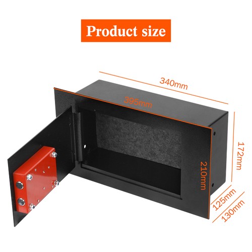 Floor safe with - lock, wall