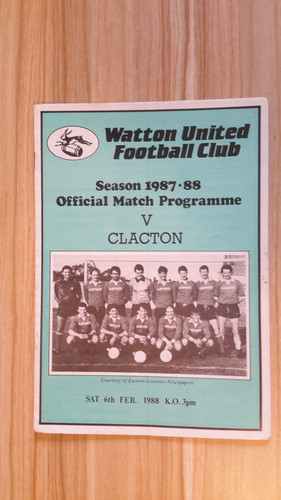Watton united clacton - united, town