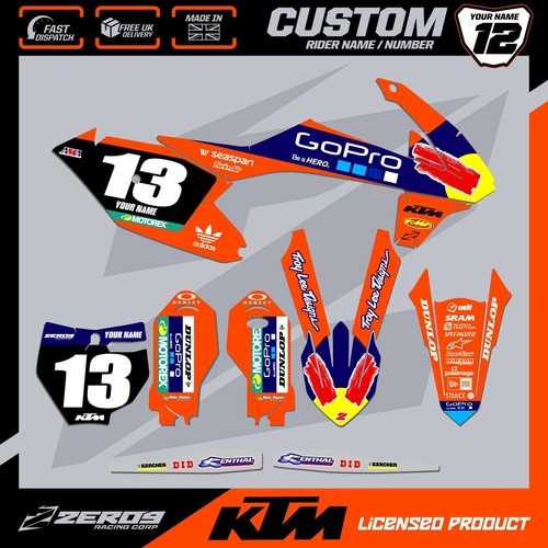 Ktm motocross graphics - motocross,