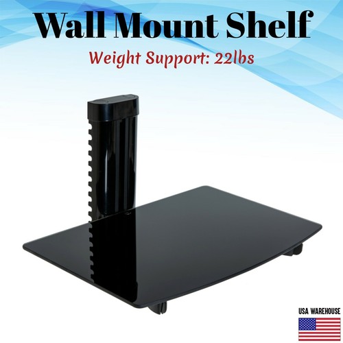 Adjustable glass shelf wall - adjustable,
