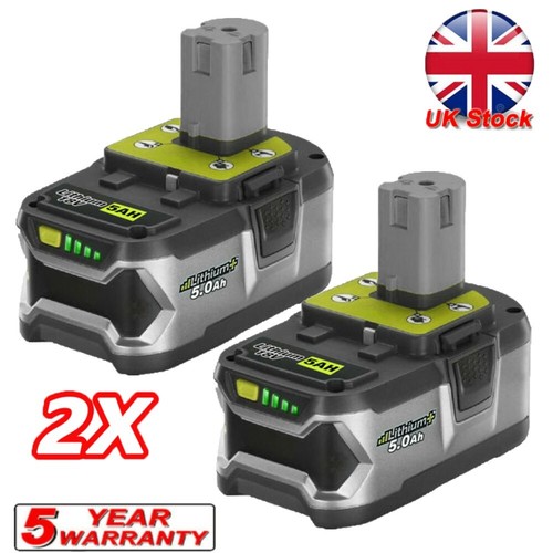 2pack 18v 0ah - 5.0ah, ryobi