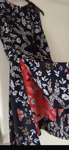 Ted baker navy blue dress - navy,