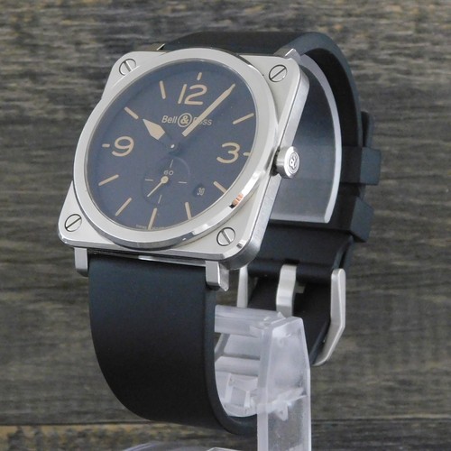 Bell ross brs s stainless - brs-64-s,