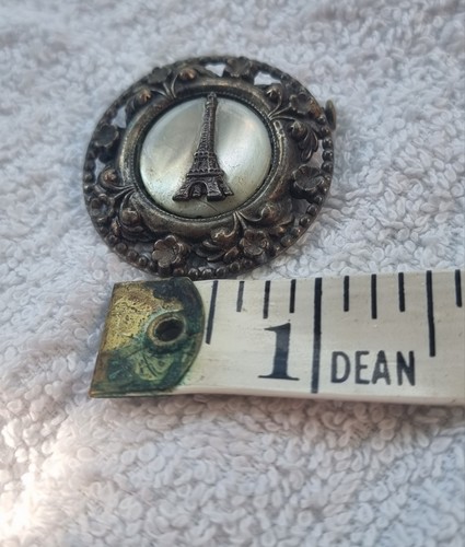 Vintage french souvenir brooch - vintage,