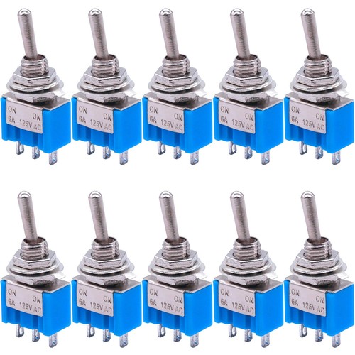 Pack spdt mini - 10, toggle