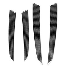 4pcs carbon fiber door panel - carbon,