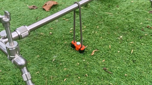 Fishing rod pod anchor lock - rod,