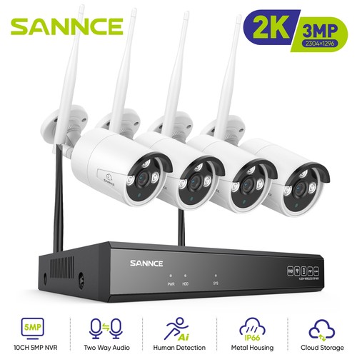 Sannce 3mp wifi cctv - sannce,
