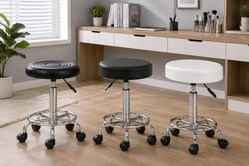 Adjustable swivel bar stool - swivel,