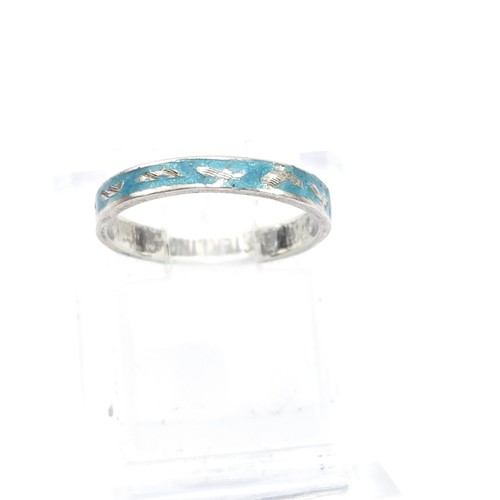Vintage siam silver pinky ring - siam,