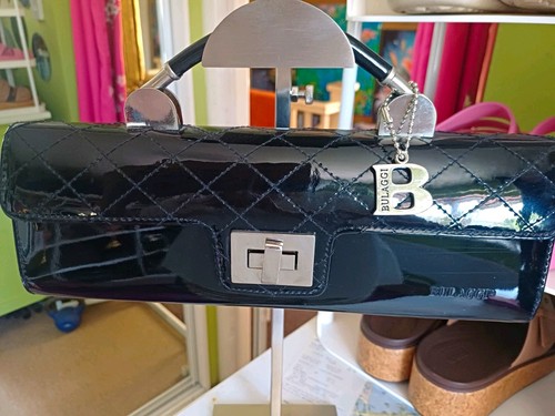 Bulaggi black patent quilted - bulaggi,