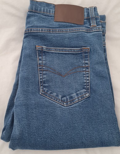 Mens cotton traders blue denim - mens,