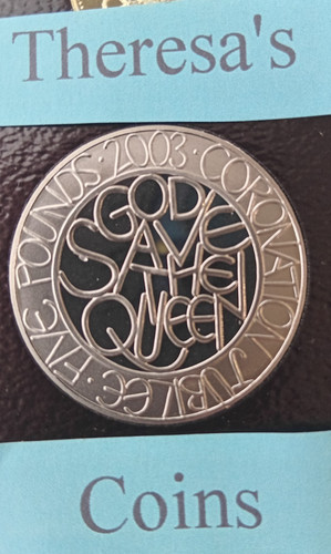 2003 proof five pound - 2003,