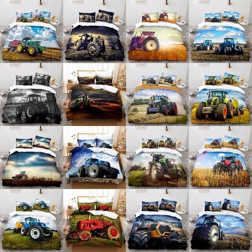 Tractor bedding set farm - set,