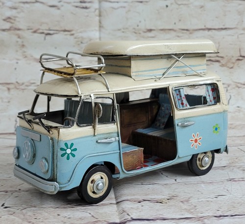 Retro handmade metal camper