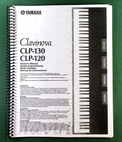 Yamaha clp 130 120 - clp-130, clp-120
