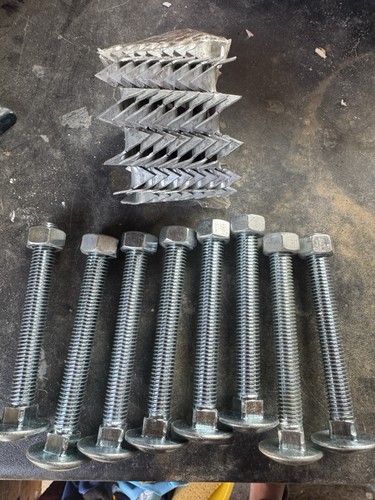 M12 100mm coach - bolts, &