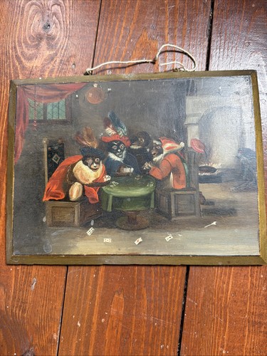 Early georgian oil board - oil, on