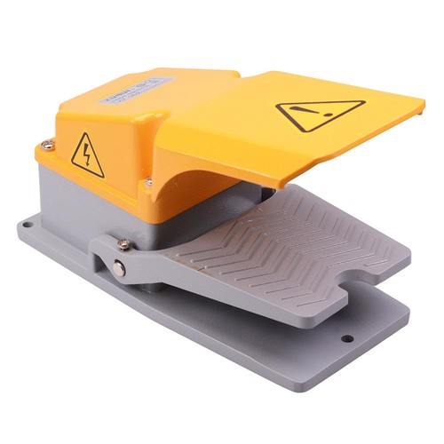 Aluminium foot switch guard - switch, w/guard