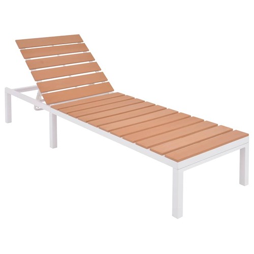 Sunloungers with table outdoor - sunloungers,