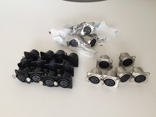 Job lot xlr 3 - 3, panel
