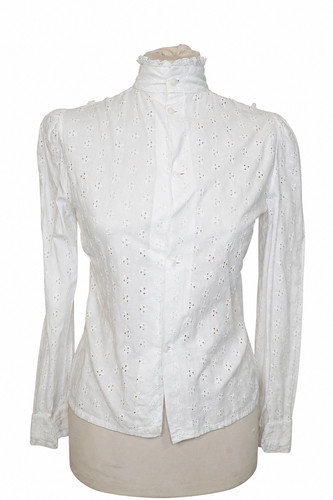 Vintage white broderie - vintage,