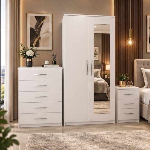 Fully assembled bedroom - fully,