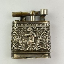 Antique solid silver - antique, cased
