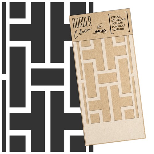 Border reusable plastic - reusable, wall