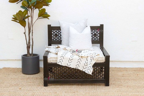 Elegant floral jali lounge - elegant,