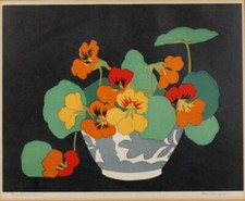 Nasturtiums by John Hall