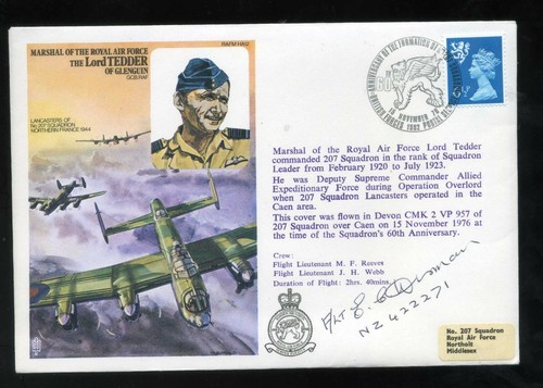 1976 lord tedder raf - lord,