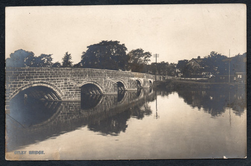 Postcard otley guiseley - otley,