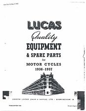 Lucas Parts Manual Book CHATER